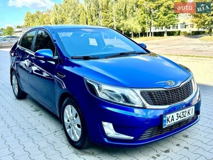 Синий Киа Рио, объемом двигателя 1.6 л и пробегом 190 тыс. км за 5999 $, фото 1 на Automoto.ua