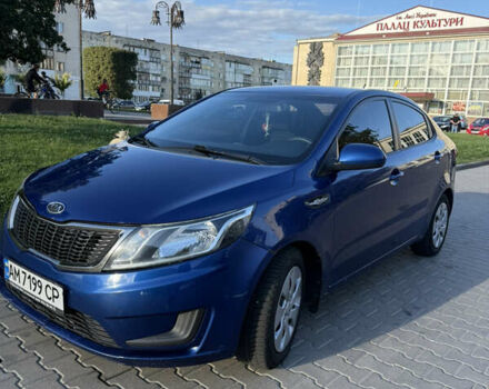Синій Кіа Ріо, об'ємом двигуна 1.4 л та пробігом 183 тис. км за 7400 $, фото 1 на Automoto.ua