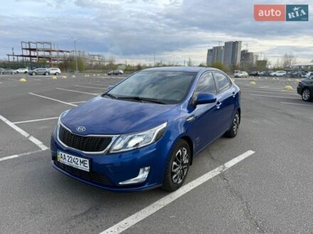 Синій Кіа Ріо, об'ємом двигуна 1.6 л та пробігом 110 тис. км за 7900 $, фото 1 на Automoto.ua