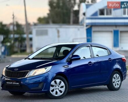 Синий Киа Рио, объемом двигателя 1.4 л и пробегом 138 тыс. км за 8399 $, фото 1 на Automoto.ua