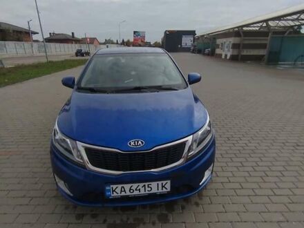 Синий Киа Рио, объемом двигателя 1.4 л и пробегом 189 тыс. км за 7200 $, фото 1 на Automoto.ua