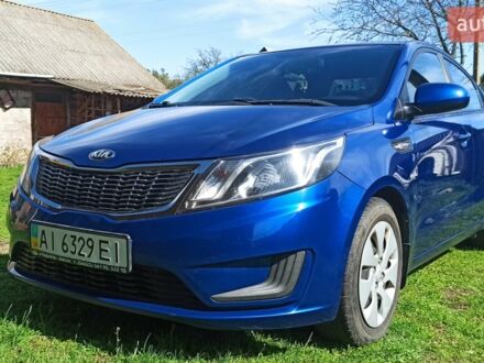 Синий Киа Рио, объемом двигателя 1.4 л и пробегом 175 тыс. км за 7600 $, фото 1 на Automoto.ua