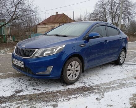 Синий Киа Рио, объемом двигателя 1.6 л и пробегом 210 тыс. км за 6300 $, фото 1 на Automoto.ua
