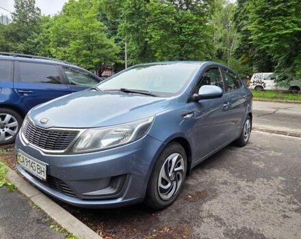 Синий Киа Рио, объемом двигателя 1.4 л и пробегом 292 тыс. км за 6400 $, фото 1 на Automoto.ua