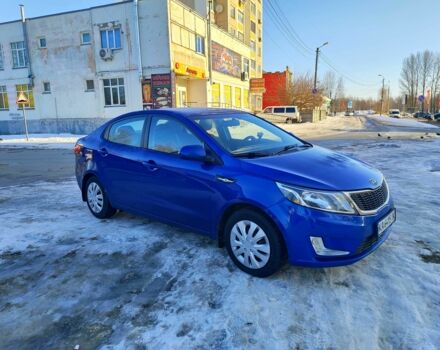 Синий Киа Рио, объемом двигателя 1.4 л и пробегом 189 тыс. км за 7500 $, фото 1 на Automoto.ua