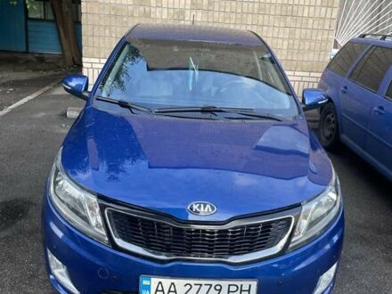 Киа Рио 2013 в Обухове на Automoto.ua Синий Киа Рио, объемом двигателя 1.59 л и пробегом 58 тыс. км за 8500 $, фото 1 на Automoto.ua