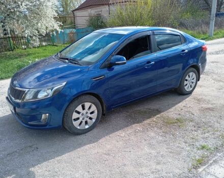 Синий Киа Рио, объемом двигателя 1.6 л и пробегом 240 тыс. км за 5818 $, фото 1 на Automoto.ua