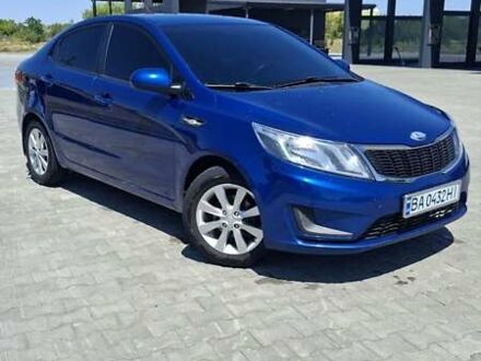 Синий Киа Рио, объемом двигателя 1.4 л и пробегом 161 тыс. км за 7500 $, фото 1 на Automoto.ua