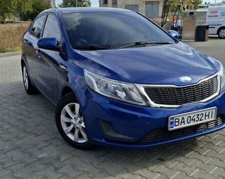 Синий Киа Рио, объемом двигателя 1.4 л и пробегом 164 тыс. км за 6600 $, фото 1 на Automoto.ua