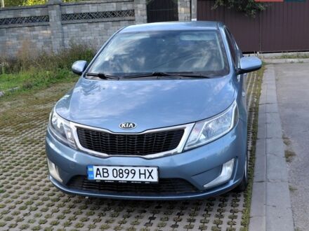 Синий Киа Рио, объемом двигателя 1.6 л и пробегом 148 тыс. км за 8200 $, фото 1 на Automoto.ua