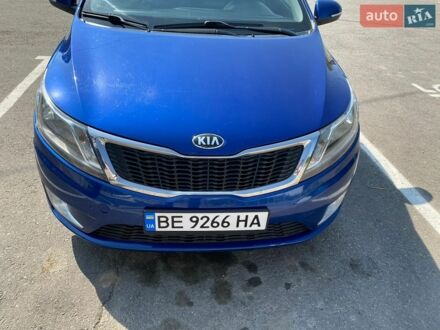 Синий Киа Рио, объемом двигателя 1.6 л и пробегом 248 тыс. км за 7500 $, фото 1 на Automoto.ua