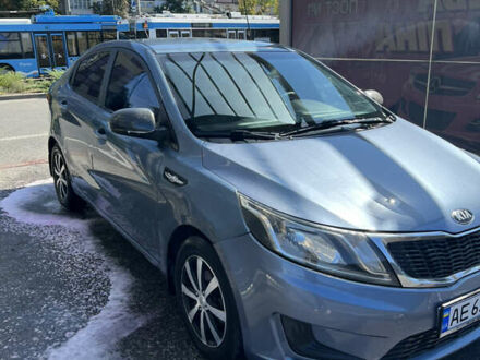 Синий Киа Рио, объемом двигателя 1.4 л и пробегом 120 тыс. км за 8700 $, фото 1 на Automoto.ua