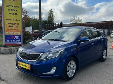 Синій Кіа Ріо, об'ємом двигуна 16 л та пробігом 95 тис. км за 8500 $, фото 1 на Automoto.ua