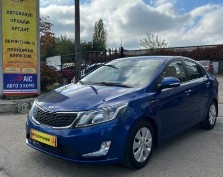 Синий Киа Рио, объемом двигателя 16 л и пробегом 95 тыс. км за 8500 $, фото 1 на Automoto.ua