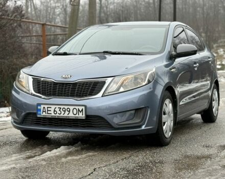 Синий Киа Рио, объемом двигателя 1.4 л и пробегом 120 тыс. км за 7500 $, фото 1 на Automoto.ua