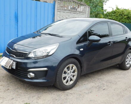 Синий Киа Рио, объемом двигателя 1.4 л и пробегом 31 тыс. км за 10500 $, фото 1 на Automoto.ua