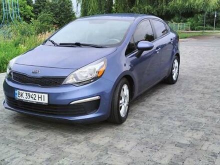 Синий Киа Рио, объемом двигателя 1.6 л и пробегом 114 тыс. км за 8200 $, фото 1 на Automoto.ua