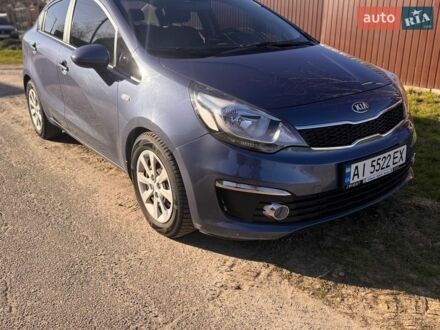Синій Кіа Ріо, об'ємом двигуна 1.4 л та пробігом 81 тис. км за 9800 $, фото 1 на Automoto.ua