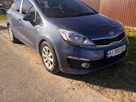Синій Кіа Ріо, об'ємом двигуна 1.4 л та пробігом 81 тис. км за 9800 $, фото 1 на Automoto.ua