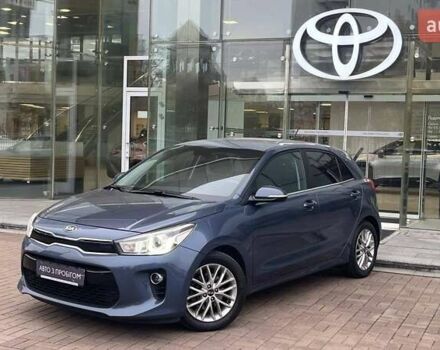 Синий Киа Рио, объемом двигателя 1.4 л и пробегом 61 тыс. км за 12431 $, фото 1 на Automoto.ua