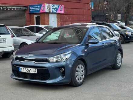 Синий Киа Рио, объемом двигателя 1.37 л и пробегом 92 тыс. км за 12800 $, фото 1 на Automoto.ua