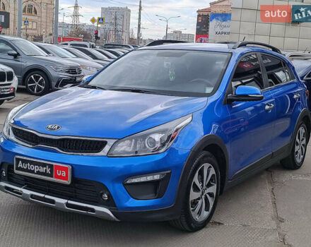 Синий Киа Рио, объемом двигателя 1.6 л и пробегом 106 тыс. км за 15790 $, фото 1 на Automoto.ua