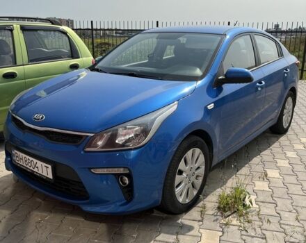 Синий Киа Рио, объемом двигателя 1.6 л и пробегом 105 тыс. км за 14000 $, фото 1 на Automoto.ua