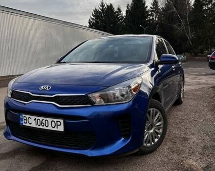 Синий Киа Рио, объемом двигателя 1.6 л и пробегом 130 тыс. км за 12999 $, фото 1 на Automoto.ua