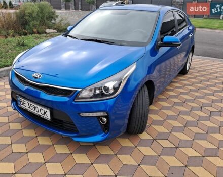 Синий Киа Рио, объемом двигателя 1.6 л и пробегом 60 тыс. км за 13000 $, фото 1 на Automoto.ua