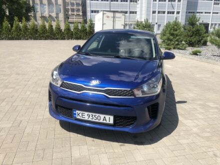 Синий Киа Рио, объемом двигателя 1.6 л и пробегом 74 тыс. км за 9500 $, фото 1 на Automoto.ua