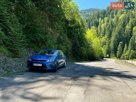 Синий Киа Рио, объемом двигателя 1.59 л и пробегом 106 тыс. км за 13401 $, фото 1 на Automoto.ua