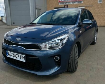 Синий Киа Рио, объемом двигателя 1.37 л и пробегом 62 тыс. км за 13800 $, фото 1 на Automoto.ua