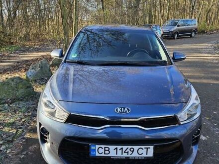 Синий Киа Рио, объемом двигателя 1.4 л и пробегом 47 тыс. км за 14900 $, фото 1 на Automoto.ua