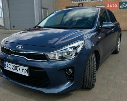 Синий Киа Рио, объемом двигателя 1.37 л и пробегом 62 тыс. км за 13800 $, фото 1 на Automoto.ua