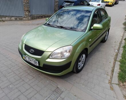 Зеленый Киа Рио, объемом двигателя 1.4 л и пробегом 173 тыс. км за 4800 $, фото 1 на Automoto.ua