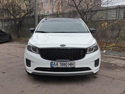 Белый Киа Седона, объемом двигателя 3.34 л и пробегом 165 тыс. км за 14100 $, фото 1 на Automoto.ua