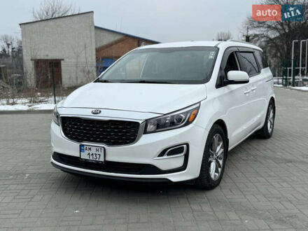 Кіа Седона 2018 у Житомирі на Automoto.ua Білий Кіа Седона, об'ємом двигуна 3.34 л та пробігом 203 тис. км за 19500 $, фото 1 на Automoto.ua