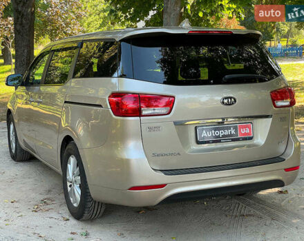 Бежевый Киа Седона, объемом двигателя 3.3 л и пробегом 130 тыс. км за 16690 $, фото 10 на Automoto.ua