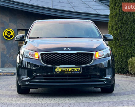 Черный Киа Седона, объемом двигателя 3.34 л и пробегом 181 тыс. км за 13999 $, фото 1 на Automoto.ua