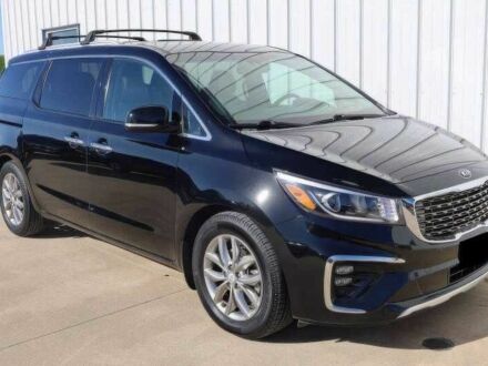 Черный Киа Седона, объемом двигателя 3.3 л и пробегом 89 тыс. км за 3000 $, фото 1 на Automoto.ua