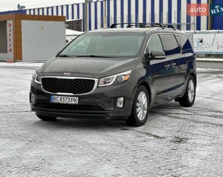 Коричневий Кіа Седона, об'ємом двигуна 3.34 л та пробігом 120 тис. км за 18200 $, фото 26 на Automoto.ua