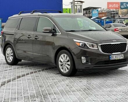 Коричневий Кіа Седона, об'ємом двигуна 3.34 л та пробігом 120 тис. км за 18200 $, фото 24 на Automoto.ua