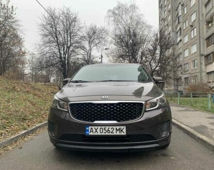 Коричневый Киа Седона, объемом двигателя 3.3 л и пробегом 120 тыс. км за 16500 $, фото 4 на Automoto.ua