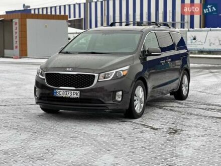 Кіа Седона 2016 у Стрые на Automoto.ua Коричневий Кіа Седона, об'ємом двигуна 3.34 л та пробігом 120 тис. км за 18200 $, фото 1 на Automoto.ua