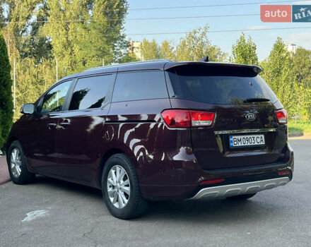 Красный Киа Седона, объемом двигателя 3.34 л и пробегом 126 тыс. км за 14990 $, фото 4 на Automoto.ua