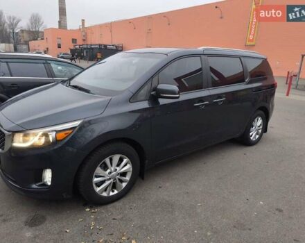 Синій Кіа Седона, об'ємом двигуна 3.34 л та пробігом 230 тис. км за 14000 $, фото 20 на Automoto.ua