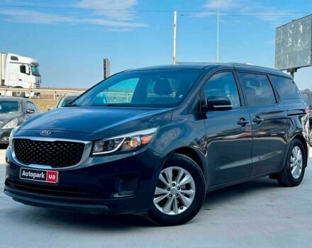 Синий Киа Седона, объемом двигателя 3.3 л и пробегом 165 тыс. км за 11990 $, фото 1 на Automoto.ua