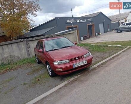 Красный Киа Сефия, объемом двигателя 1.5 л и пробегом 65 тыс. км за 1550 $, фото 6 на Automoto.ua