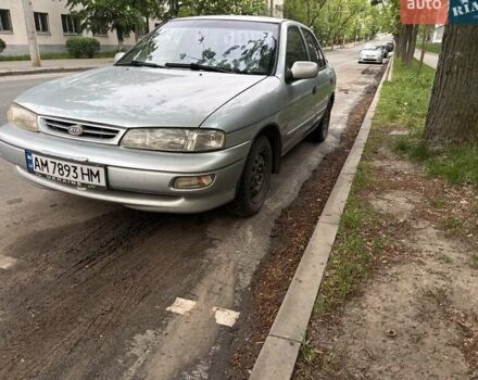 Серый Киа Сефия, объемом двигателя 1.5 л и пробегом 300 тыс. км за 1800 $, фото 1 на Automoto.ua