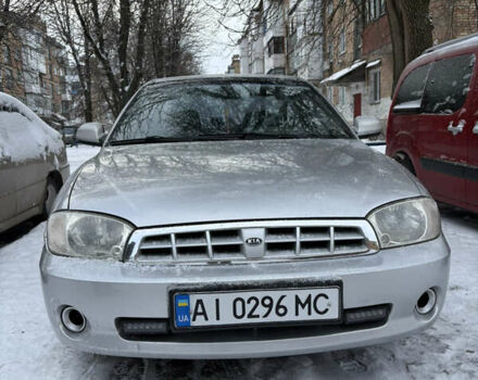 Серый Киа Сефия, объемом двигателя 1.6 л и пробегом 227 тыс. км за 2800 $, фото 1 на Automoto.ua